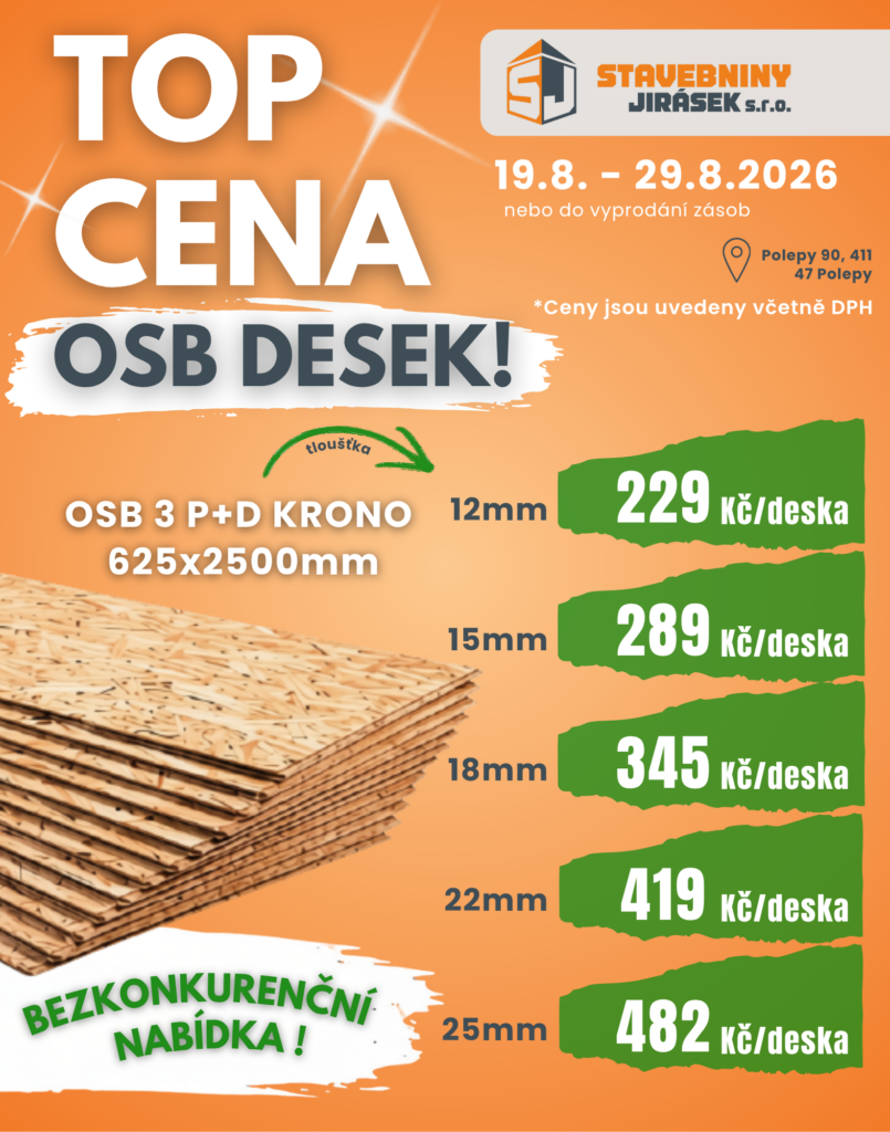 OSB DESKY AKCE